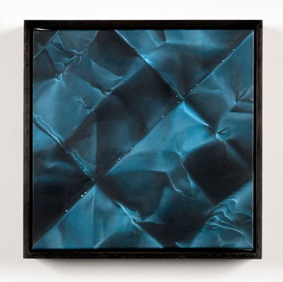 Curvas perigosas, 2013 (óleo sobre tela) de Mat Collishaw