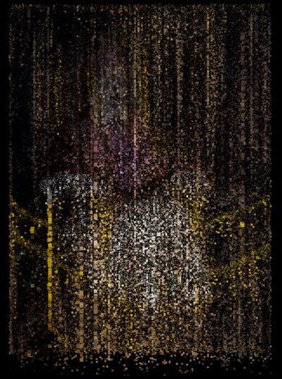 The End of Innocence, 2009 (ecrã, projetor e disco rígido) de Mat Collishaw