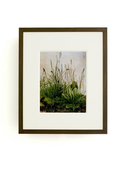 Whispering Weeds, 2011 (Moldura de madeira, rebordo, ecrã LCD, ventoinha e disco rígido) de Mat Collishaw