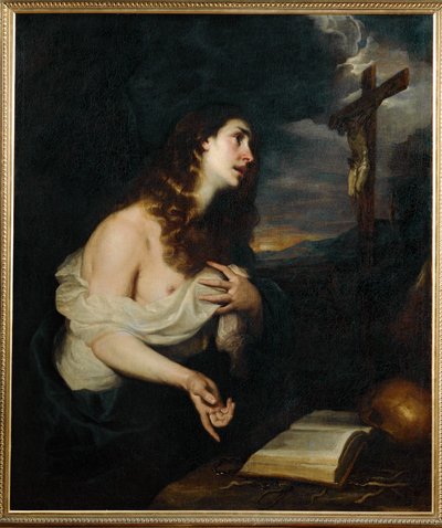 Maria Madalena, penitente (pintura sobre tela) de Mateo Cerezo