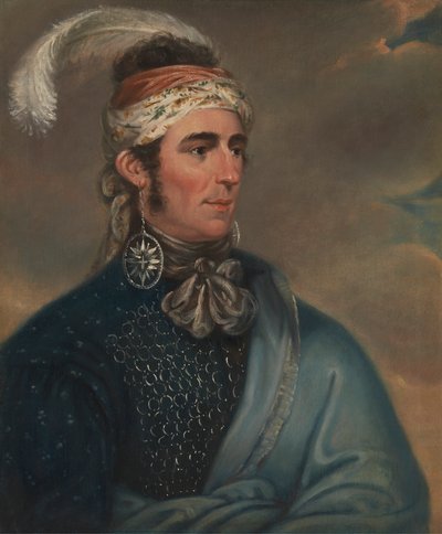 Teyoninhokarawen (Major John Norton) de Mather Brown