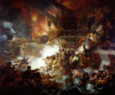 A batalha do Nilo: Destruição do "L