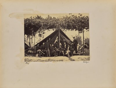 Mordomo e pessoal de Mathew B. Brady