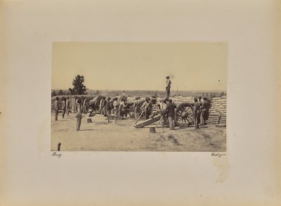 Capitão [ileg.] de Bateria de Mathew B. Brady