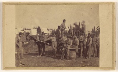 Colonos de Fort Runyon de Mathew B. Brady