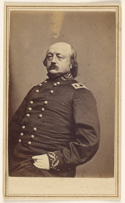 Major-general Benjamin Franklin Butler (1818 - 1893) de Mathew B. Brady