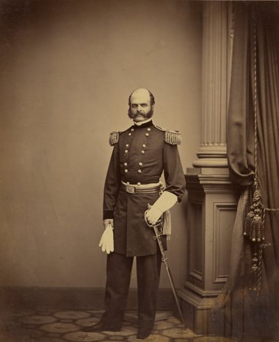 Major-general A. E. Burnside de Mathew B. Brady