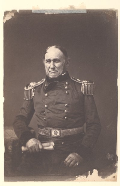 Major-general David E. Twiggs de Mathew B. Brady