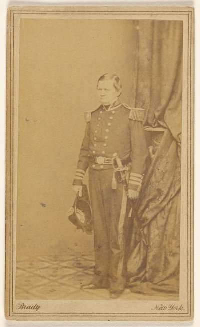 Konteradmiral Jas. Smith, U.S.N. Ch. Bu of Jacks & (---illeg.) Feb 9. 63. de Mathew B. Brady