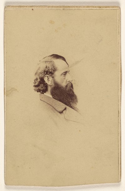 [Homem de barba comprida não identificado de perfil]. de Mathew B. Brady