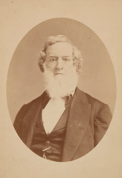 Cartão do gabinete de Gideon Welles, 1860-1878. de Mathew Brady
