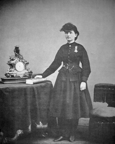 Dra. Mary Edwards Walker (1832-1919) (foto a p/b) de Mathew Brady