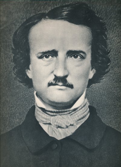 Edgar Allan Poe, c1840, 1939 de Mathew B. Brady