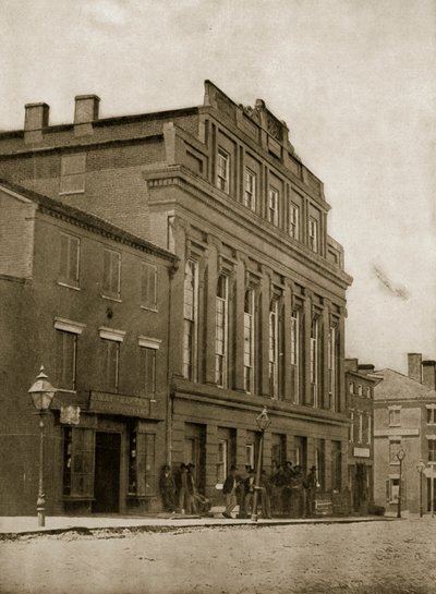 Prisão de Forrest Hall, Washington, DC, 1861-65 de Mathew B. Brady