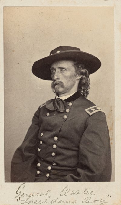 General George Armstrong Custer, 1865 (foto) de Mathew Brady