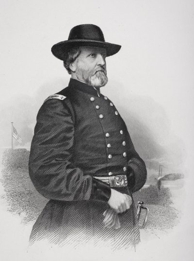 Retrato do General George Henry Thomas (1816-70) de Mathew B. Brady