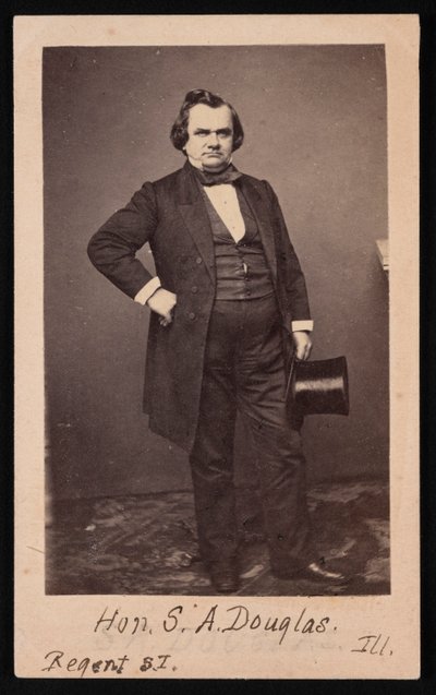 Retrato de Stephen Arnold Douglas 1813-1861, antes de 1861. de Mathew Brady
