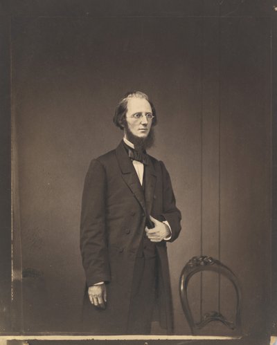 [Retrato de um Homem], ca. 1857. de Mathew Brady