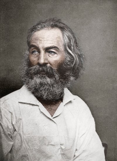 Walt Whitman, poeta americano, c1880s. de Mathew B. Brady