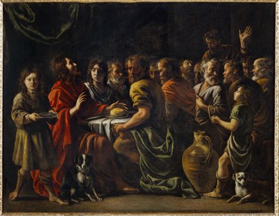 La cena - A última ceia ... de Mathieu Le Nain
