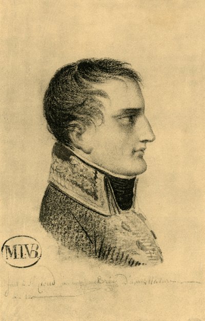 Napoleão como Primeiro Cônsul, 1803 ou 1804, 1921. de Mathieu Van Brée