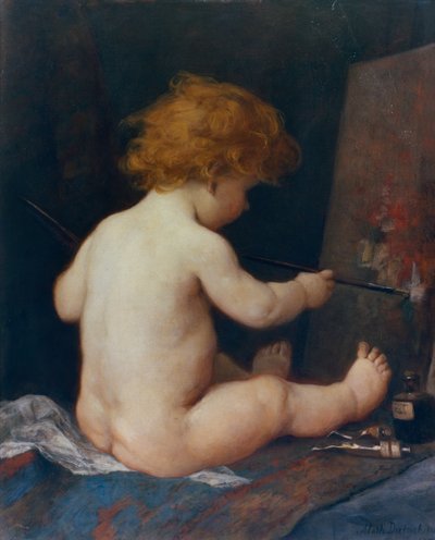 Um jovem artista de Mathilde Dietrichson
