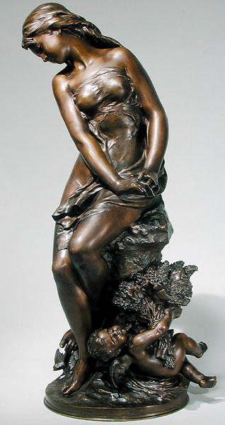 Alegoria da Primavera (bronze) (ver também 226235) de Mathurin Moreau