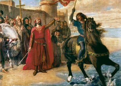 La Reconquista, Espanha 13º século - Alfonso X el Sabio de Matias Moreno Gonzalez