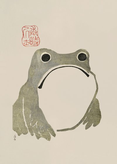 Sapo Rabugento I Original de Matsumoto Hoji