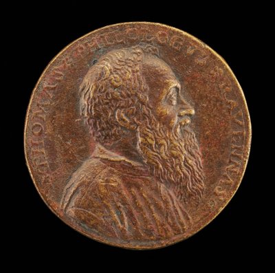 Tommaso Rangone, 1493-1577, Médico de Ravena [anverso], 1562. de Matteo Pagani