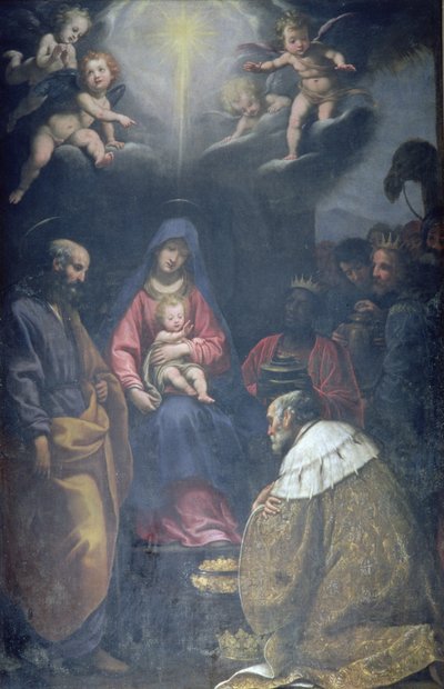 Adoração dos Magos, 1629 de Matteo Rosselli