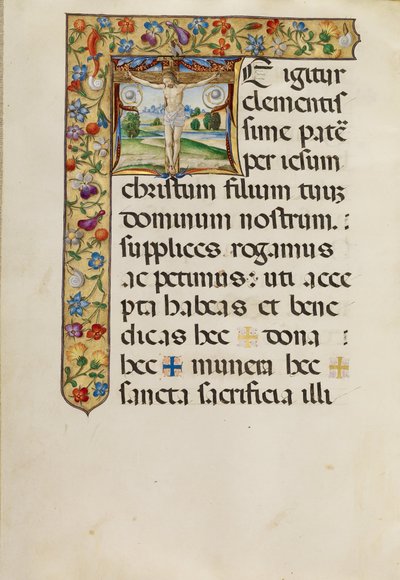 A crucificação de Matteo da Milano