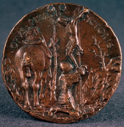 Medale para a glória de Sigismondo Pandolfo Malatesta Reverse, 1446. de Matteo di Andrea de Pasti