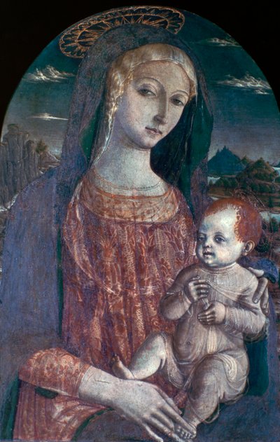 Madonna e criança, c1450-1495 de Matteo di Giovanni