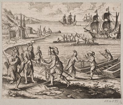 Foi assim que um porto natural foi entregue aos ingleses enviados de Matthäus Merian d.Æ.