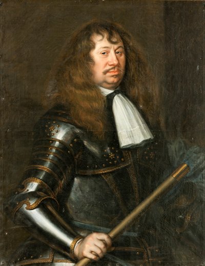 Retrato de Carl Gustav Wrangel 1613-1676, Conde de Salmis, 1662. de Matthaeus Merian the Younger