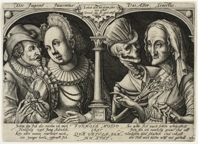 Juventude e Velhice de Matthaus Greuter