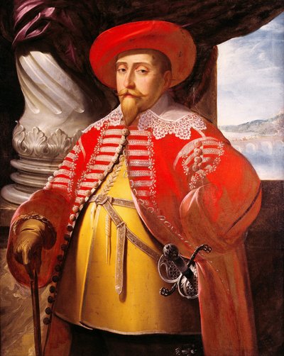 Retrato de Gustavus Adolphus, 1632 de Matthaus Merian
