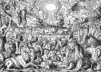 Paraíso de Matthaus the Elder Merian