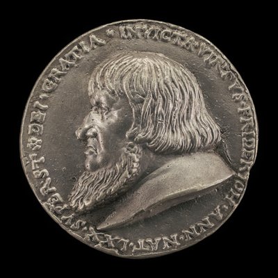 Friedrich the Elder, 1460-1536, Margrave of Brandenburg-Ansbach 1486 [obverso], 1528. de Matthes Gebel