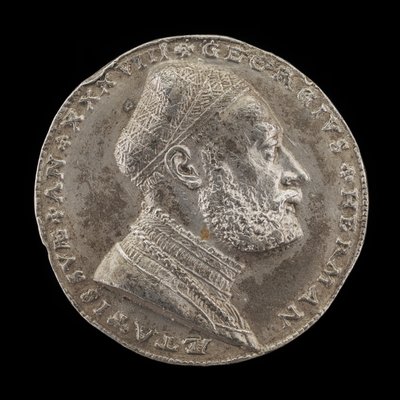 Georg Hermann, 1491-1552, Filósofo Alemão [anverso], 1529. de Matthes Gebel