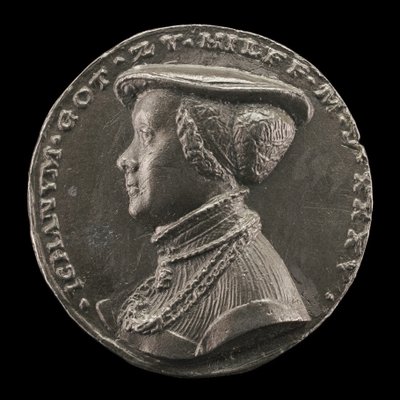 Magdalena Rummel, Esposa de Lorenz Staiber 1509 [reverso], 1535. de Matthes Gebel