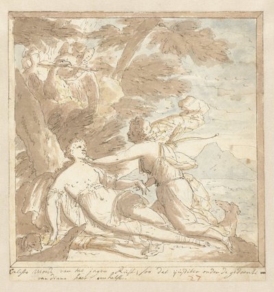 Júpiter em Calisto de Mattheus Terwesten