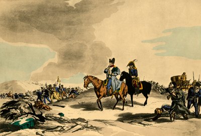 Um Bas Le Manteau, ou O Murmer do Grande Exército Francês ... 1812, 1921. de Matthew Dubourg