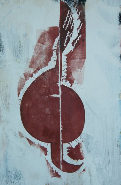 cleff, 2009 (monoprint) de Matthew Hilton