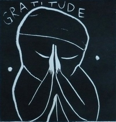 gratidão, 2005 (linoprint) de Matthew Hilton