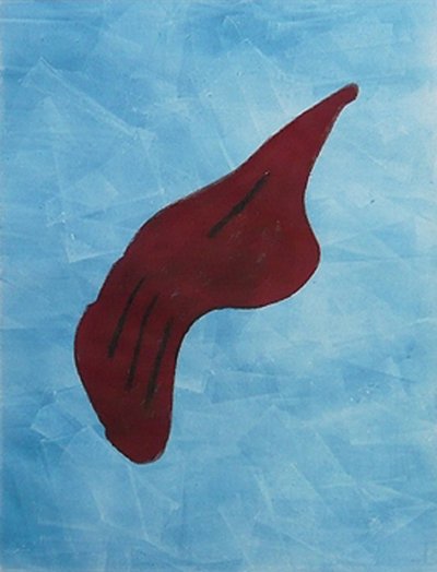 folha, 2009 (monotipia) de Matthew Hilton