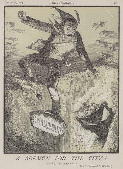 Um Sermão para a Cidade! (cor litho) de Matthew