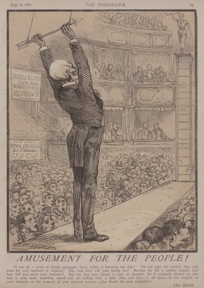Diversão para o Povo! (cor litho) de Matthew