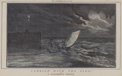 Transportado com a Maré! ou, Um Cruzeiro Perigoso (cor litho) de Matthew